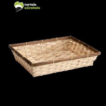 comprar online cesta-bambu-rectangular-natural_productos extremeños
