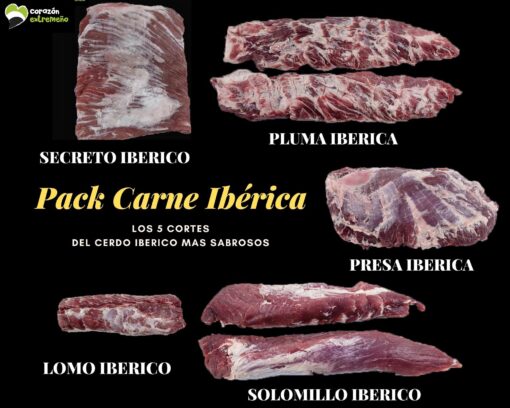 comprar Pack carne iberica (1)corazon extremeño