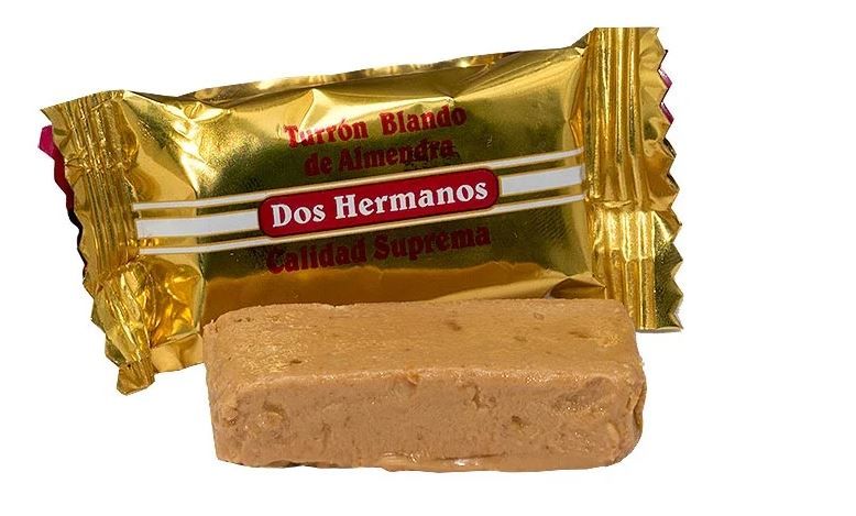 Compra online porcion de turron de almendra blanco con envio 24 horas