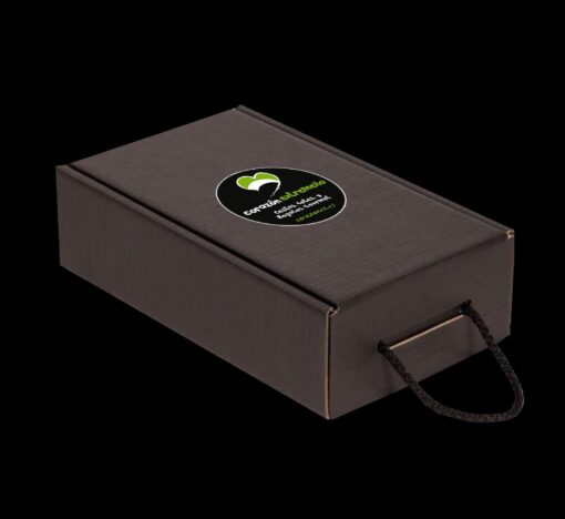 comprar online cajas de carton negras para regalos con 2 botellas o lotes navidad con envios en 24 horas de extremadura