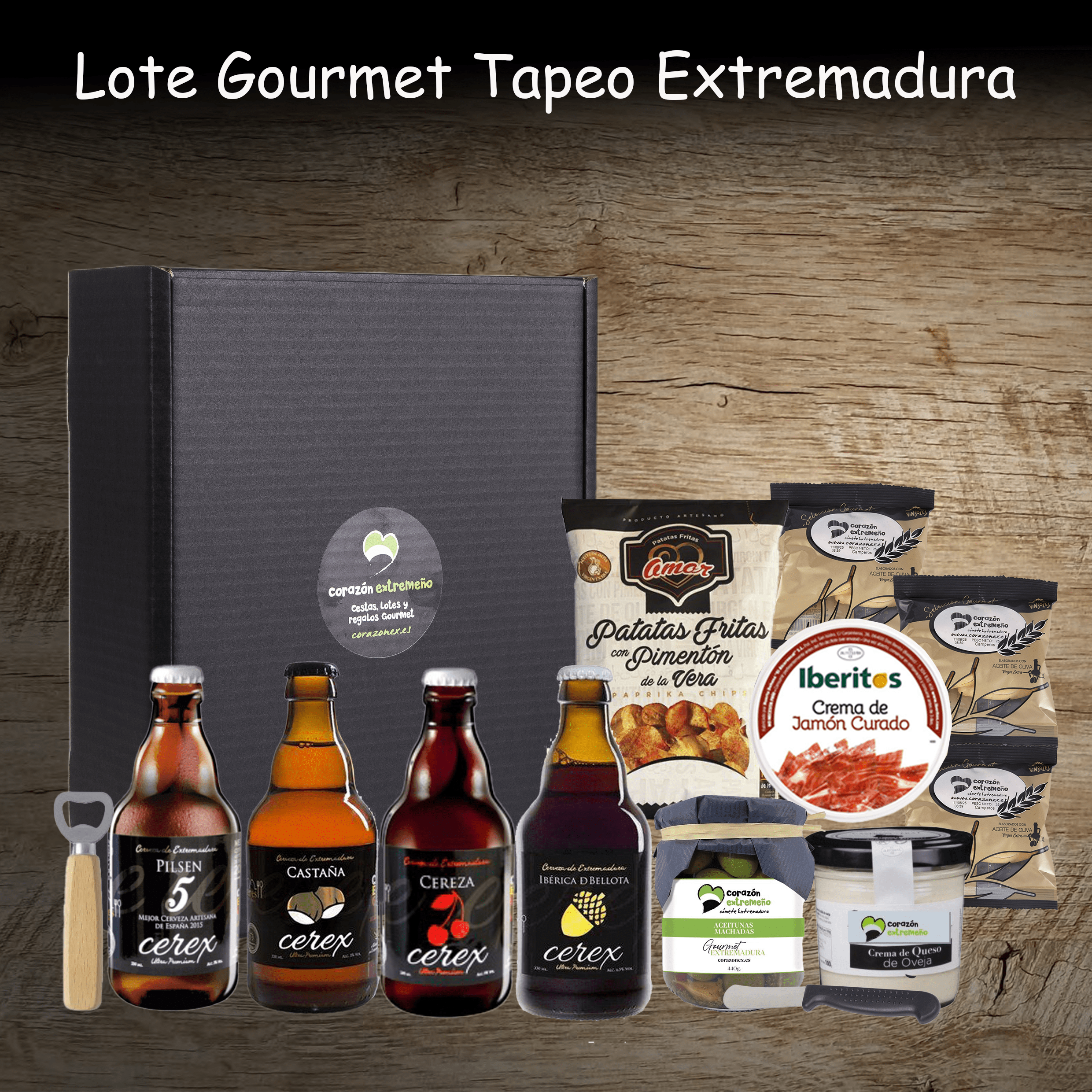 Lote Regalo Gourmet Tapeo Extremadura