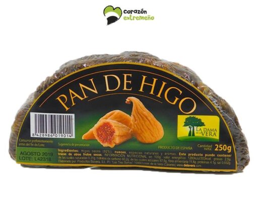 comprar online pan-de-higo-la-dama-de-la-vera-250gr producto extremeño