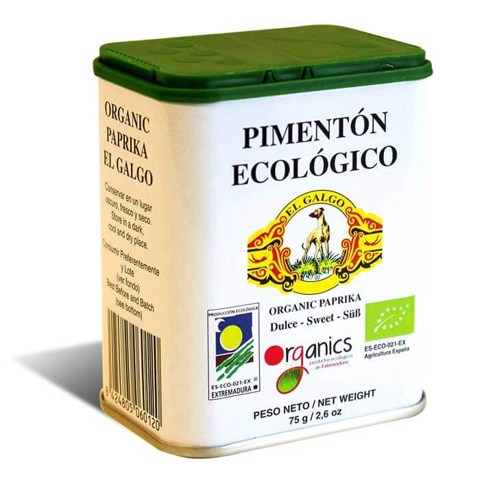 comprar online pimenton lata-ecologico-dulce. de extremadura con envios en 24 horas